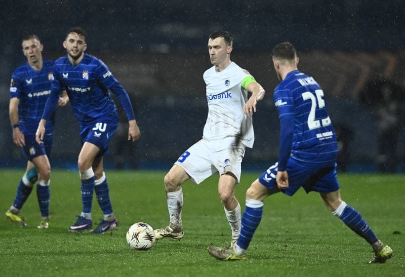 Football. UEFA Europa League. GNK Dinamo - KRC Genk. 19.02.2026