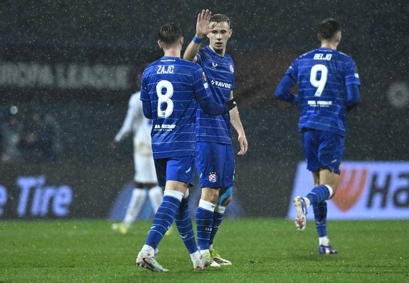Football. UEFA Europa League. GNK Dinamo - KRC Genk. 19.02.2026