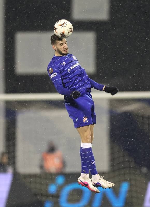 Football. UEFA Europa League. GNK Dinamo - KRC Genk. 19.02.2026