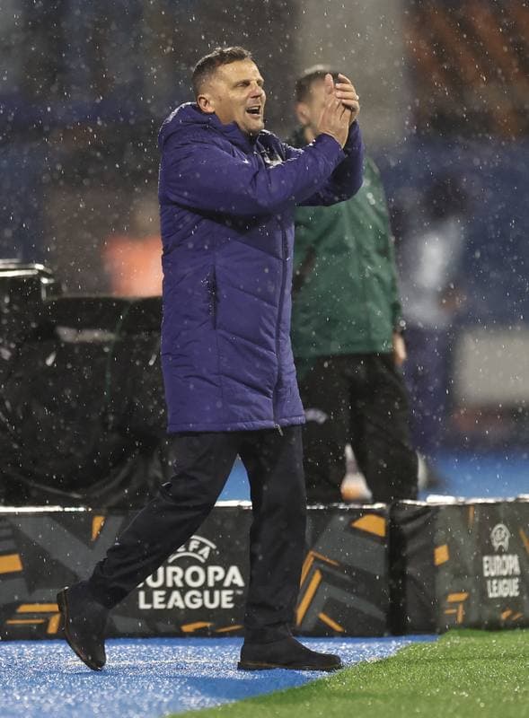 Football. UEFA Europa League. GNK Dinamo - KRC Genk. 19.02.2026