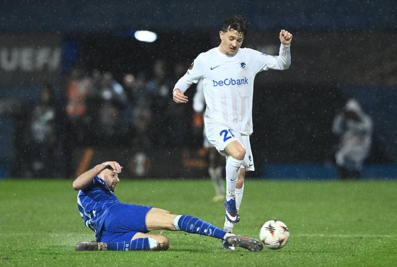 Football. UEFA Europa League. GNK Dinamo - KRC Genk. 19.02.2026