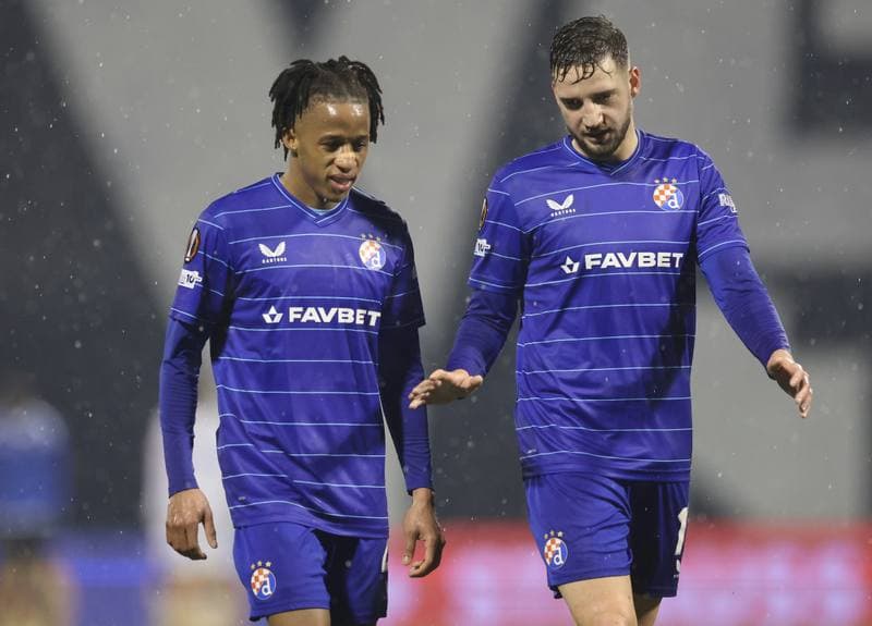 Football. UEFA Europa League. GNK Dinamo - KRC Genk. 19.02.2026