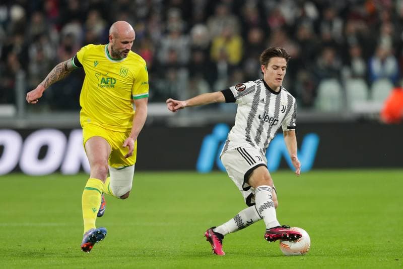 Football. UEFA Europa League. Juventus - FC Nantes. 16.02.2023