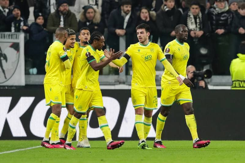 Football. UEFA Europa League. Juventus - FC Nantes. 16.02.2023
