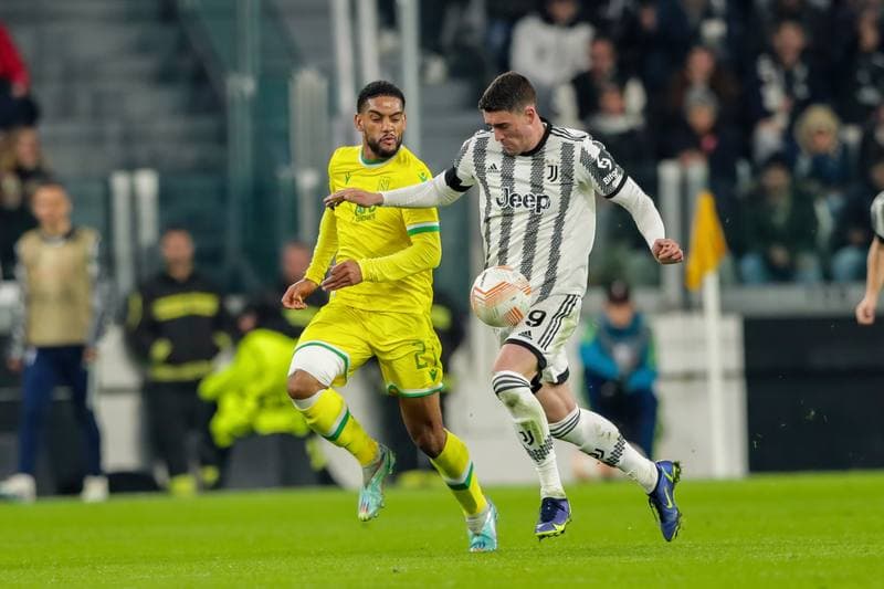 Football. UEFA Europa League. Juventus - FC Nantes. 16.02.2023