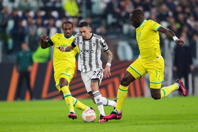 Football. UEFA Europa League. Juventus - FC Nantes. 16.02.2023
