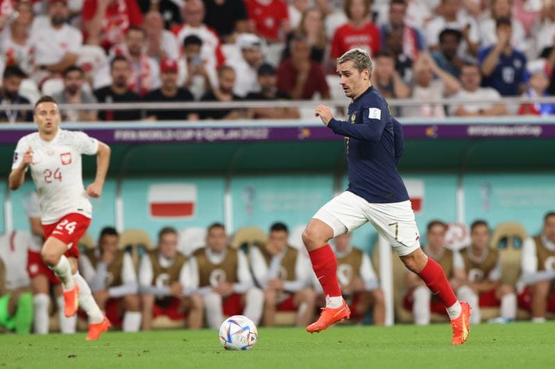 Football. FIFA World Cup. France - Poland. 04.11.2022