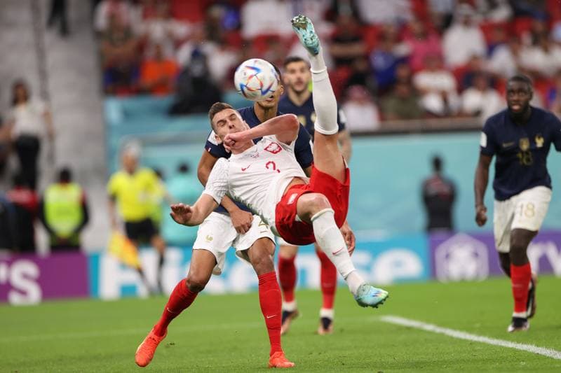 Football. FIFA World Cup. France - Poland. 04.11.2022