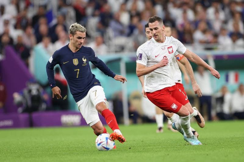 Football. FIFA World Cup. France - Poland. 04.11.2022