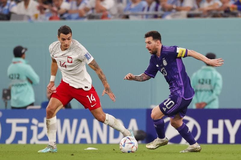 Football. FIFA World Cup. Poland - Argentina. 30.11.2022