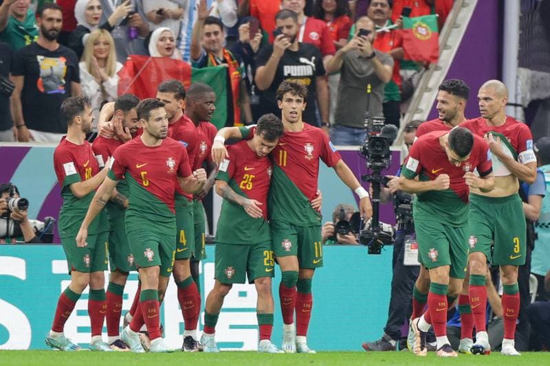 Football. FIFA World Cup. Portugal - Switzerland. 06.12.2022