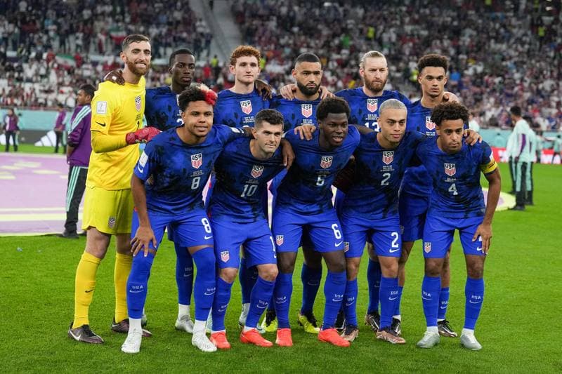 Football. FIFA World Cup. Iran - USA. 29.11.2022