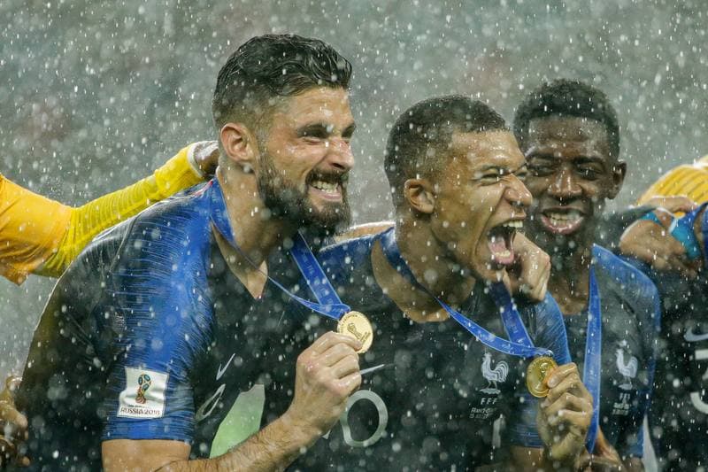 Football. FIFA World Cup Final. France - Croatia. 15.07.2018