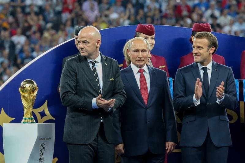 Football. FIFA World Cup Final. France - Croatia. 15.07.2018
