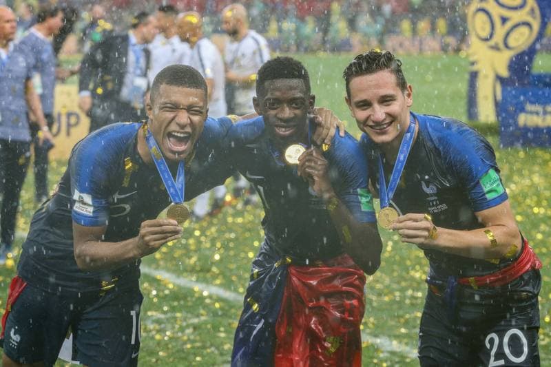 Football. FIFA World Cup Final. France - Croatia. 15.07.2018