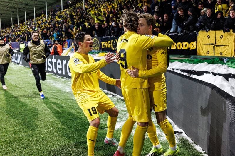 Football. UEFA Champions League. Bodo/Glimt - Inter. 18.02.2026