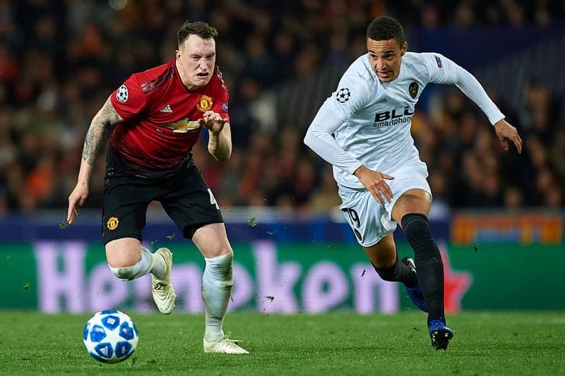 Football. UEFA Champions League. Valencia - Manchester United. 12.12.2018