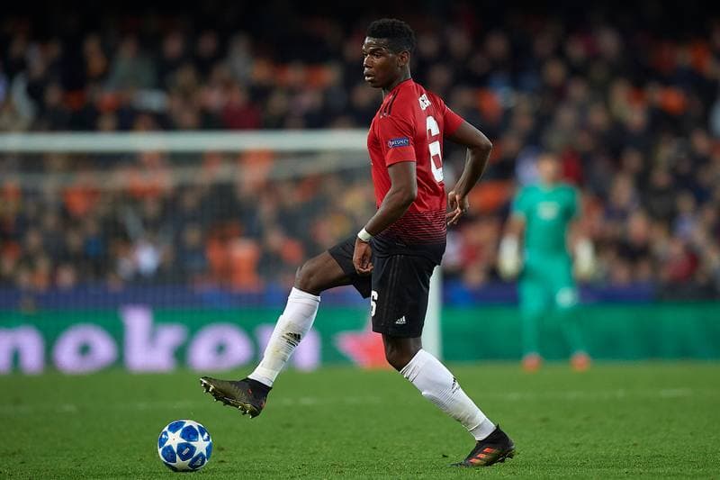 Football. UEFA Champions League. Valencia - Manchester United. 12.12.2018
