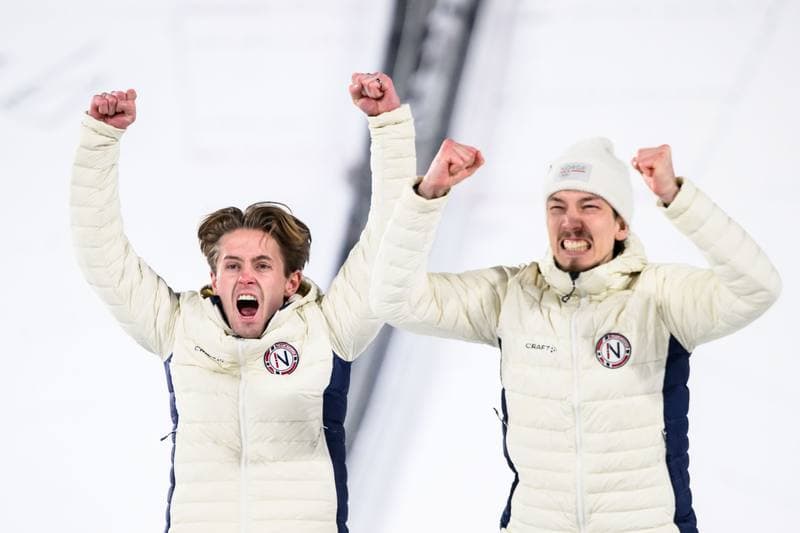 Ski Jumping. FIS World Cup. Men's Super Team. 16.02.2026