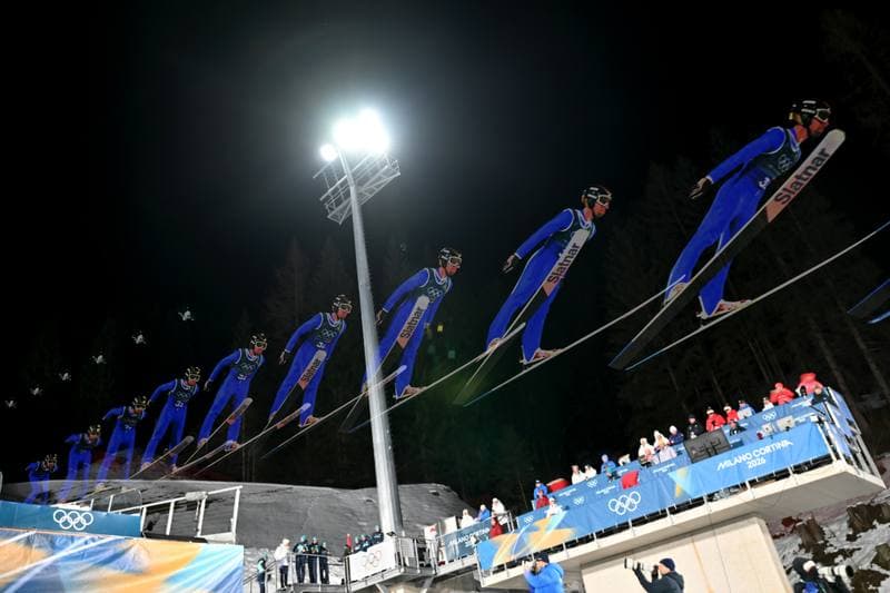 Ski Jumping. FIS World Cup. Men's Super Team Large Hill. 16.02.2026