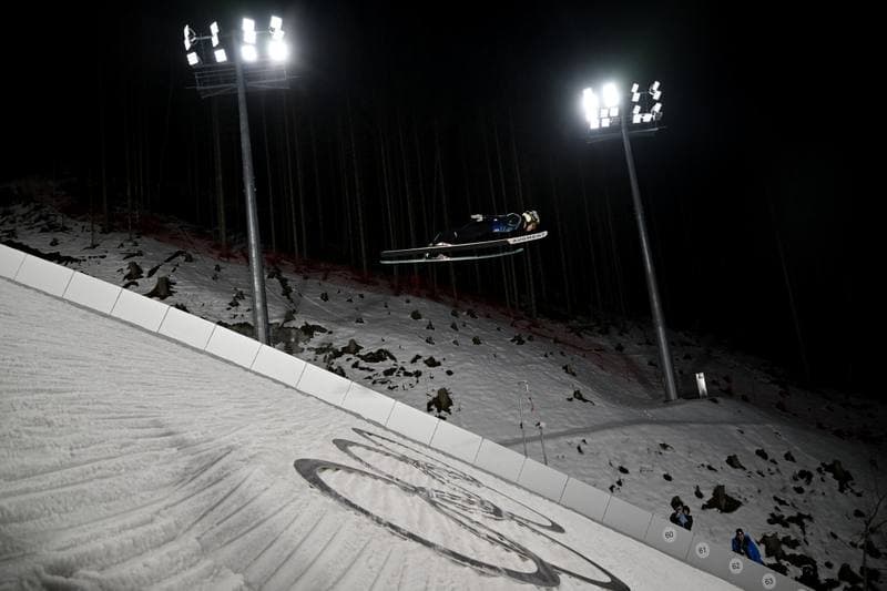Ski Jumping. FIS World Cup. Men's Super Team Large Hill. 16.02.2026