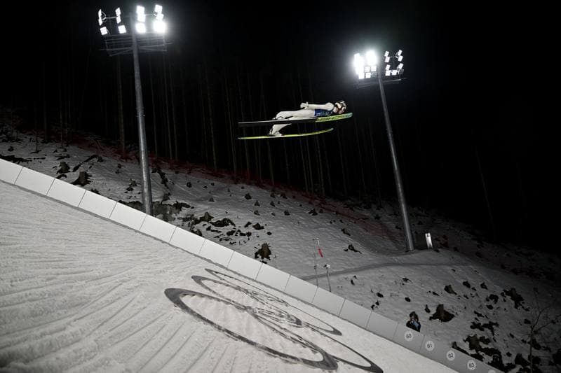 Ski Jumping. FIS World Cup. Men's Super Team Large Hill. 16.02.2026