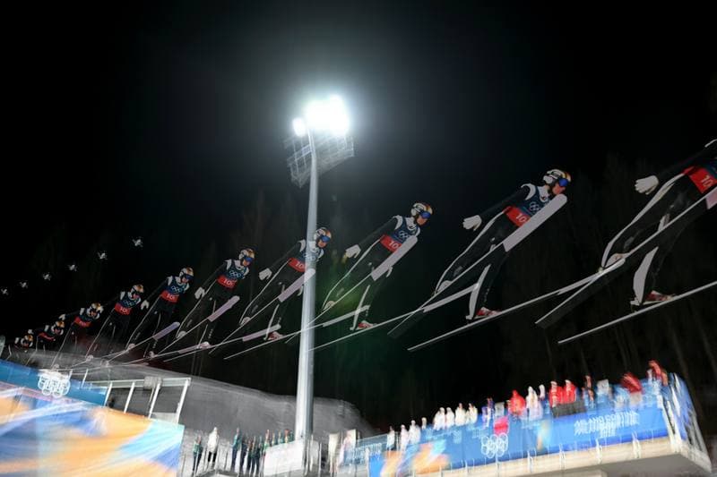 Ski Jumping. FIS World Cup. Men's Super Team Large Hill. 16.02.2026