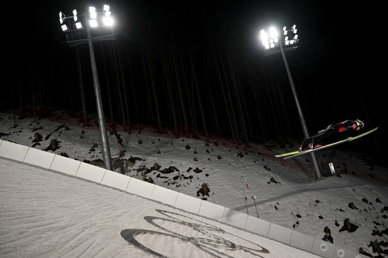 Ski Jumping. FIS World Cup. Men's Super Team Large Hill. 16.02.2026