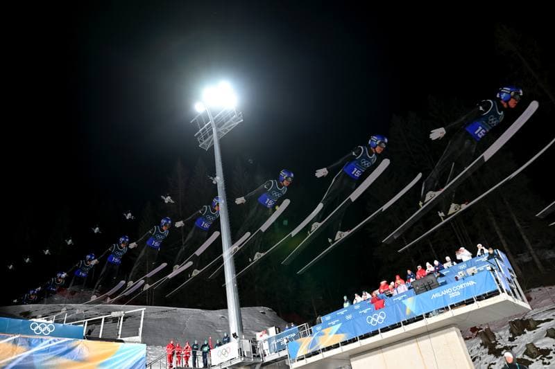 Ski Jumping. FIS World Cup. Men's Super Team Large Hill. 16.02.2026