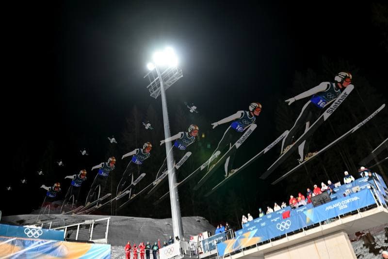 Ski Jumping. FIS World Cup. Men's Super Team Large Hill. 16.02.2026