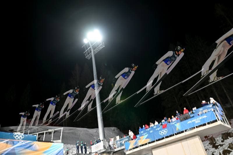 Ski Jumping. FIS World Cup. Men's Super Team Large Hill. 16.02.2026