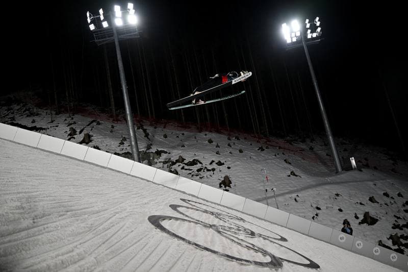Ski Jumping. FIS World Cup. Men's Super Team Large Hill. 16.02.2026