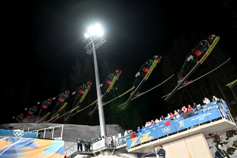 Ski Jumping. FIS World Cup. Men's Super Team Large Hill. 16.02.2026
