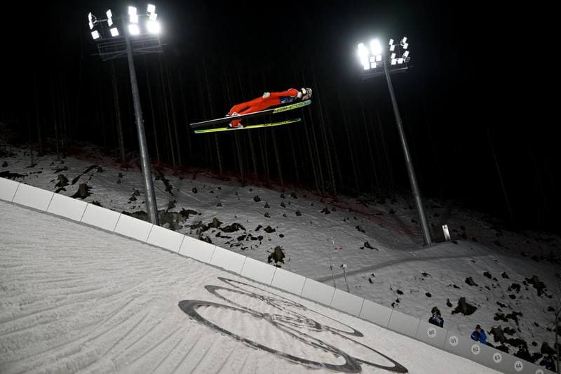 Ski Jumping. FIS World Cup. Men's Super Team Large Hill. 16.02.2026