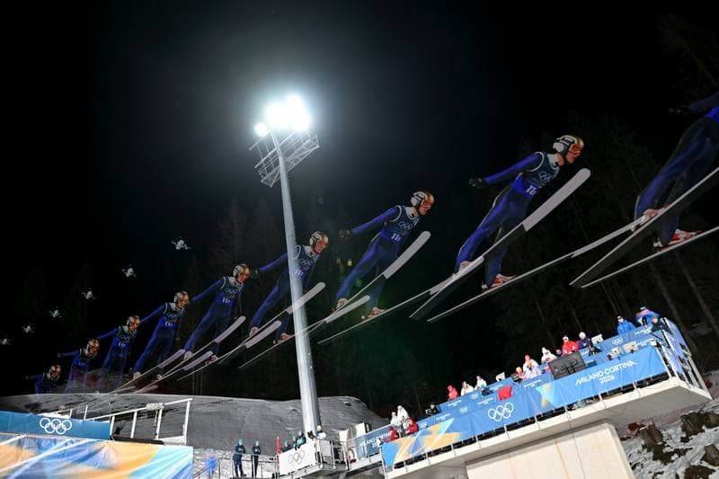 Ski Jumping. FIS World Cup. Men's Super Team Large Hill. 16.02.2026