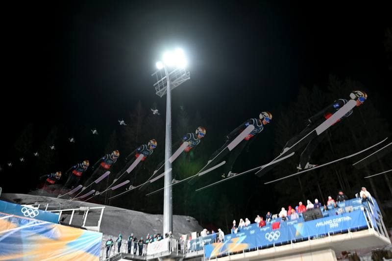 Ski Jumping. FIS World Cup. Men's Super Team Large Hill. 16.02.2026