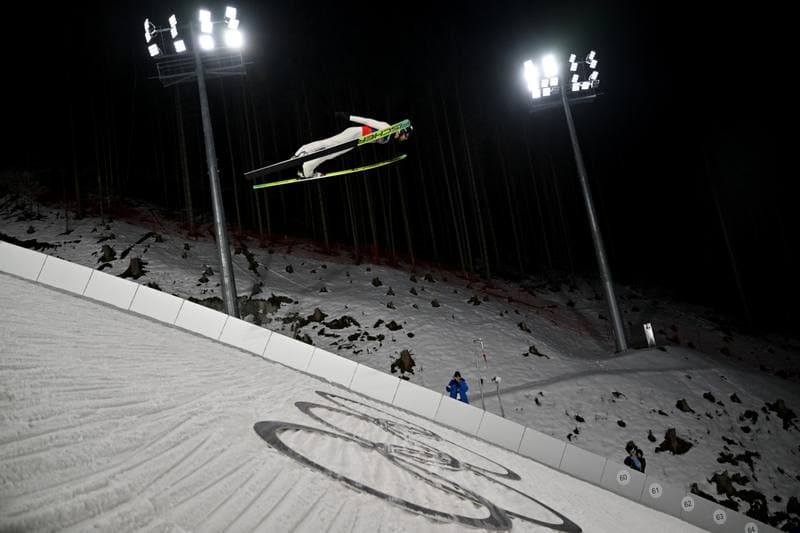 Ski Jumping. FIS World Cup. Men's Super Team Large Hill. 16.02.2026