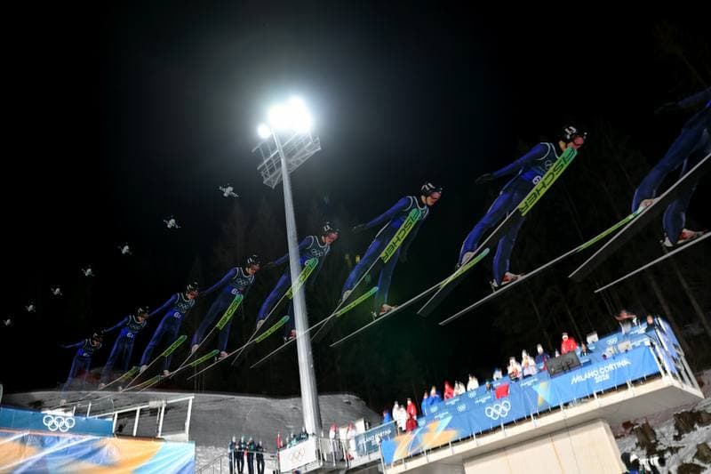 Ski Jumping. FIS World Cup. Men's Super Team Large Hill. 16.02.2026