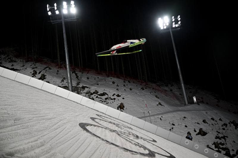 Ski Jumping. FIS World Cup. Men's Super Team Large Hill. 16.02.2026