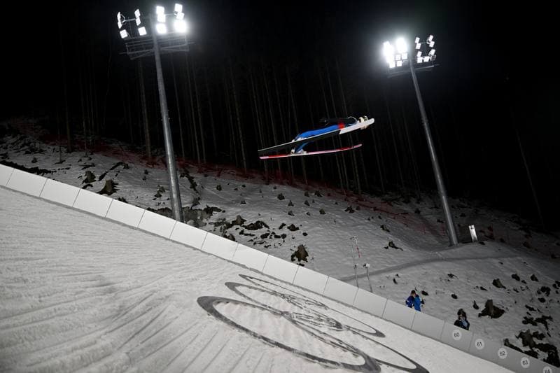 Ski Jumping. FIS World Cup. Men's Super Team Large Hill. 16.02.2026