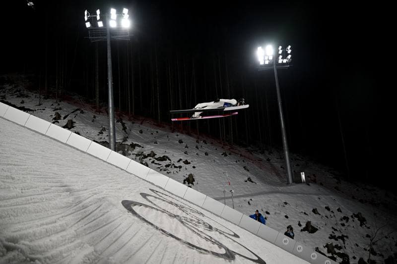 Ski Jumping. FIS World Cup. Men's Super Team Large Hill. 16.02.2026