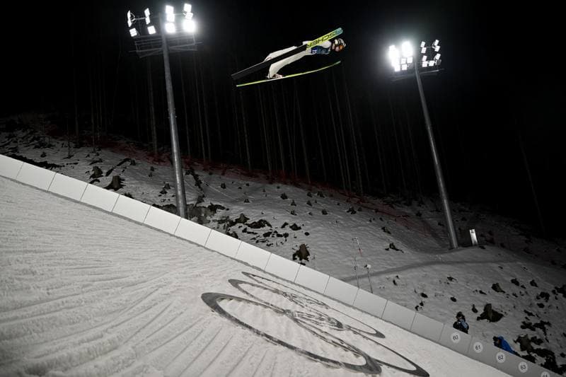 Ski Jumping. FIS World Cup. Men's Super Team Large Hill. 16.02.2026