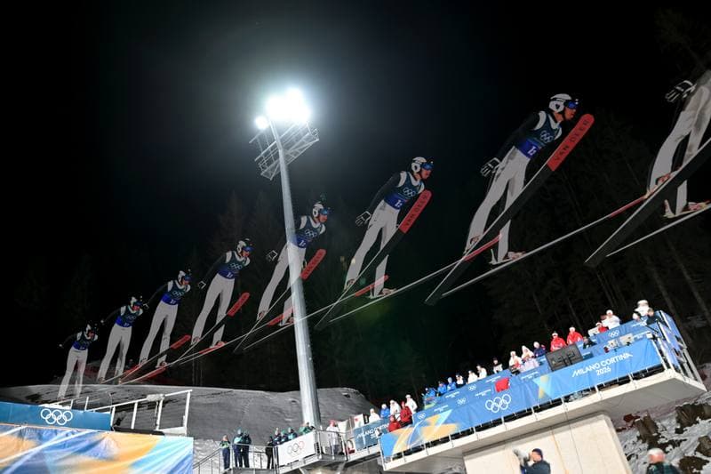 Ski Jumping. FIS World Cup. Men's Super Team Large Hill. 16.02.2026