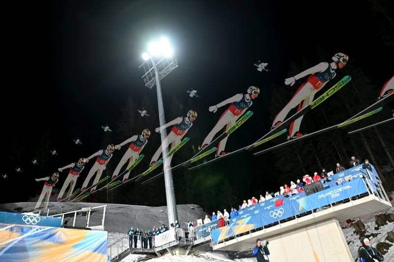 Ski Jumping. FIS World Cup. Men's Super Team Large Hill. 16.02.2026