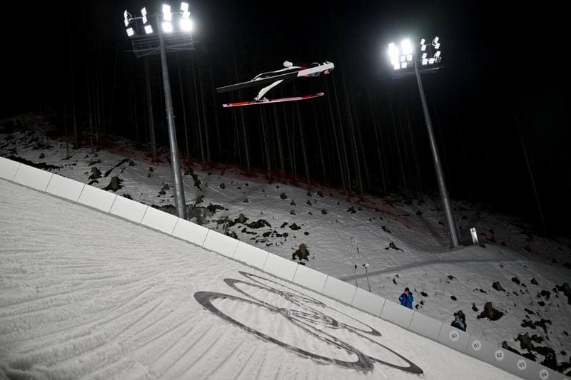Ski Jumping. FIS World Cup. Men's Super Team Large Hill. 16.02.2026