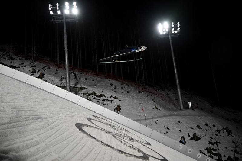 Ski Jumping. FIS World Cup. Men's Super Team Large Hill. 16.02.2026