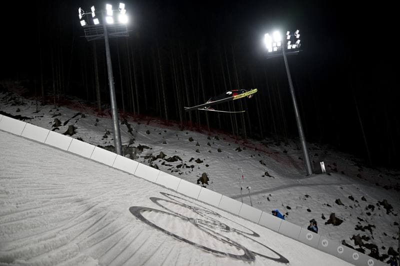 Ski Jumping. FIS World Cup. Men's Super Team Large Hill. 16.02.2026