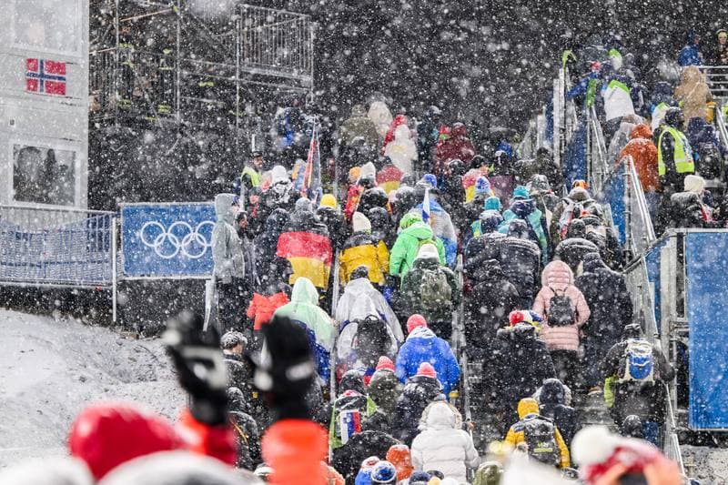 Ski Jumping. FIS World Cup. Men's Super Team. 16.02.2026