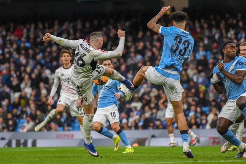 Football. Emirates FA Cup. Manchester City - Salford City. 14.02.2026