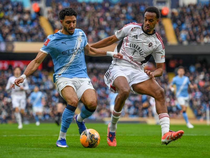 Football. Emirates FA Cup. Manchester City - Salford City. 14.02.2026